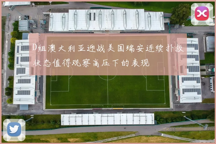 D组澳大利亚迎战美国瑞安连续扑救状态值得观察高压下的表现